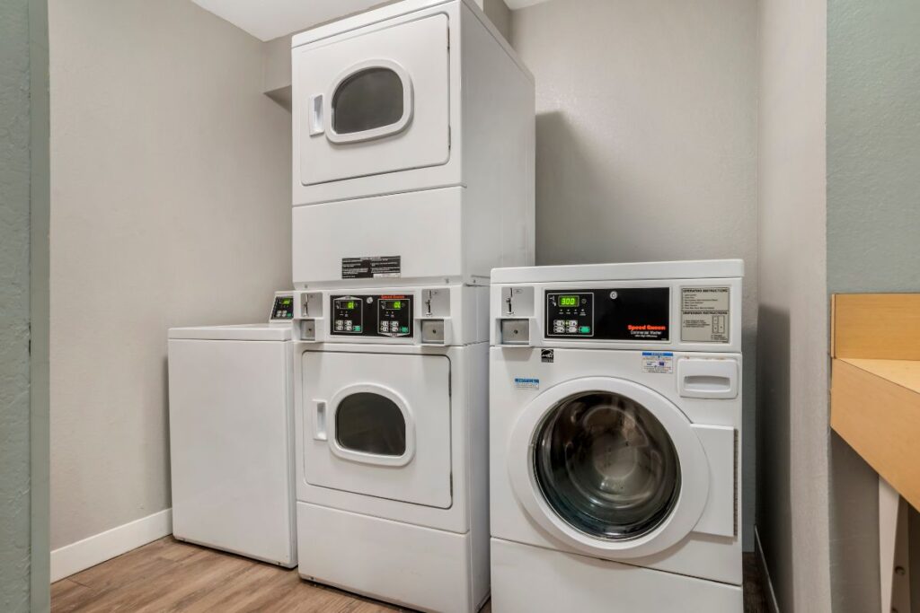 Laundry room at Allux